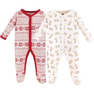 image:imageHudson Baby Unisex Baby Cotton Sleep and PlayReindeer