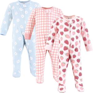 image:imageHudson Baby Unisex Baby Cotton Sleep and PlayStrawberry Love