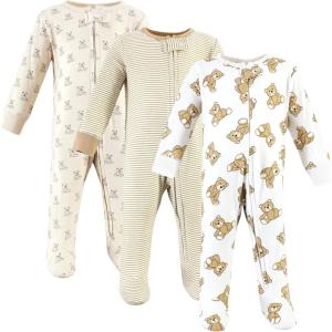 image:imageHudson Baby Unisex Baby Cotton Sleep and PlayTeddy Bears