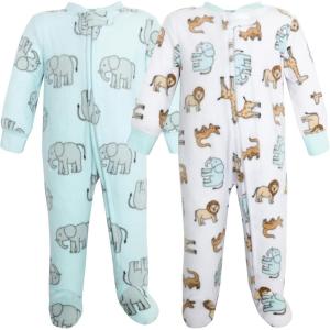 image:imageHudson Baby Unisex Baby Fleece Sleep and PlayCute Safari