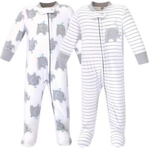 image:imageHudson Baby Unisex Baby Fleece Sleep and PlayElephants
