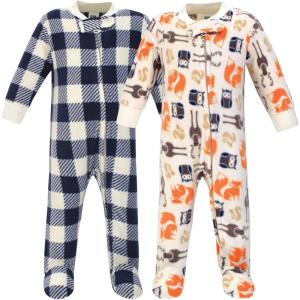 image:imageHudson Baby Unisex Baby Fleece Sleep and PlayForest