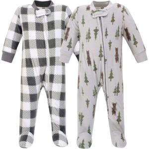 image:imageHudson Baby Unisex Baby Fleece Sleep and PlayForest Bear