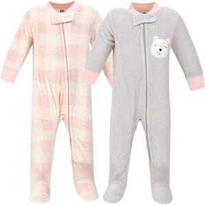 image:imageHudson Baby Unisex Baby Fleece Sleep and PlayGirl Baby Bear