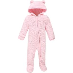 image:imageHudson Baby Unisex Baby Fleece Sleep and PlayLt Pink