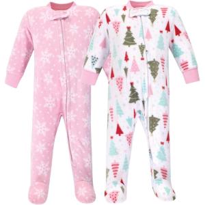 image:imageHudson Baby Unisex Baby Fleece Sleep and PlaySparkle Trees