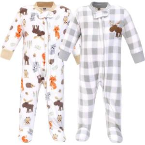 image:imageHudson Baby Unisex Baby Fleece Sleep and PlayWoodland