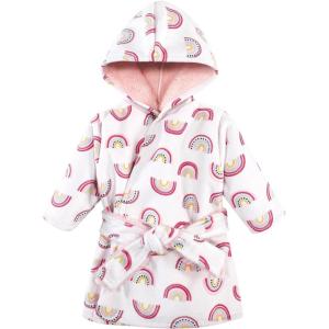 image:imageHudson Baby Unisex Baby Mink with Faux Fur Lining Pool and Beach Robe Coverups Modern Rainbow 06 MonthsModern Rainbow