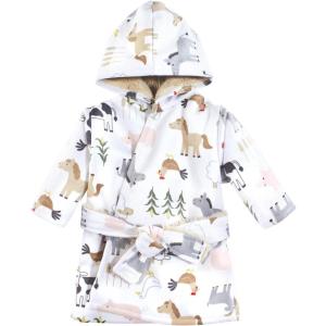 image:imageHudson Baby Unisex Baby Mink with Faux Fur Lining Pool and Beach Robe CoverupsCute Farm