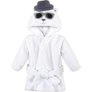 image:imageHudson Baby Unisex Baby Plush Animal Face Bathrobe Pink Floral 09 MonthsHandsome Bear