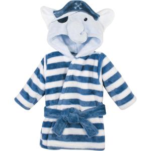 image:imageHudson Baby Unisex Baby Plush Animal Face Bathrobe Pink Floral 09 MonthsPirate Elephant
