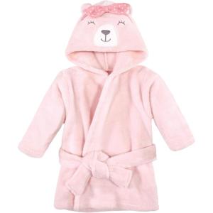 image:imageHudson Baby Unisex Baby Plush Animal Face BathrobeBear Girl