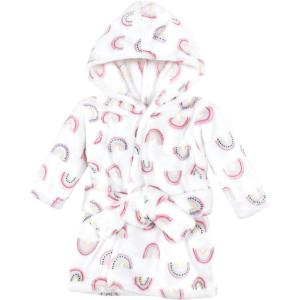 image:imageHudson Baby Unisex Baby Plush Animal Face BathrobeModern Rainbow
