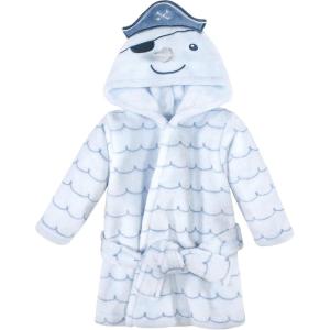 image:imageHudson Baby Unisex Baby Plush Animal Face BathrobeNarwhal