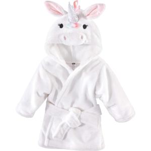 image:imageHudson Baby Unisex Baby Plush Animal Face BathrobeRainbow Unicorn