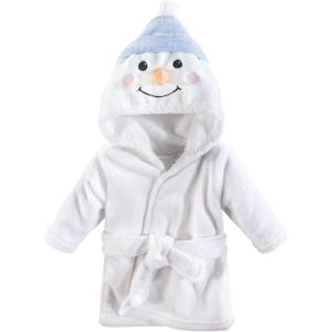 image:imageHudson Baby Unisex Baby Plush Animal Face BathrobeSnowman