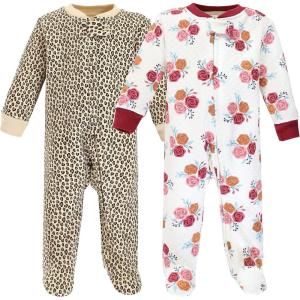 image:imageHudson Baby Unisex Baby Premium Quilted Zipper Sleep and PlayAutumn Rose