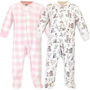 image:imageHudson Baby Unisex Baby Premium Quilted Zipper Sleep and PlayEnchanted Forest