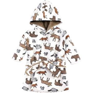 image:imageHudson Baby Unisex BabyMink with Faux Fur Lining Pool and Beach Robe CoverupsAnimal Adventure