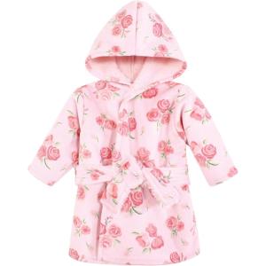 image:imageHudson Baby Unisex BabyMink with Faux Fur Lining Pool and Beach Robe CoverupsBlush Rose