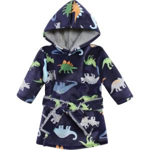 image:imageHudson Baby Unisex BabyMink with Faux Fur Lining Pool and Beach Robe CoverupsDinosaurs