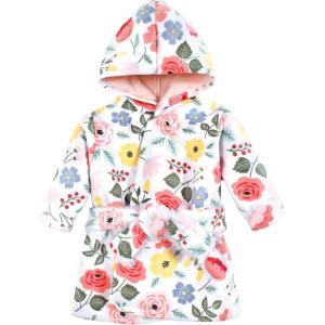 image:imageHudson Baby Unisex BabyMink with Faux Fur Lining Pool and Beach Robe CoverupsModern Botanical