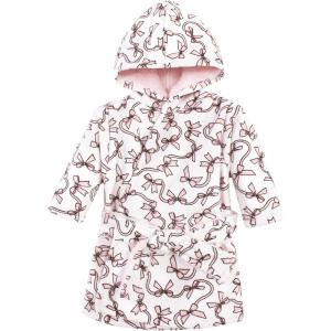 image:imageHudson Baby Unisex BabyMink with Faux Fur Lining Pool and Beach Robe CoverupsPink Bows