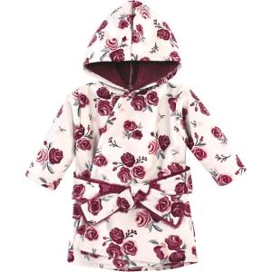 image:imageHudson Baby Unisex BabyMink with Faux Fur Lining Pool and Beach Robe CoverupsRose