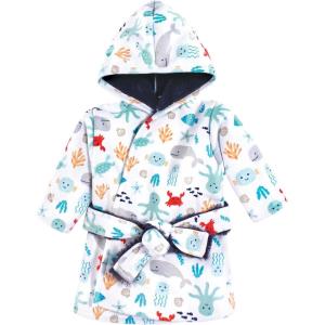image:imageHudson Baby Unisex BabyMink with Faux Fur Lining Pool and Beach Robe CoverupsSea Characters