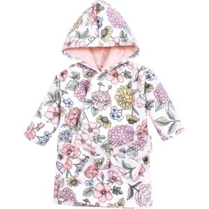 image:imageHudson Baby Unisex BabyMink with Faux Fur Lining Pool and Beach Robe CoverupsVintage Blossom