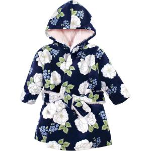 image:imageHudson Baby Unisex BabyMink with Faux Fur Lining Pool and Beach Robe CoverupsWhite Peonies