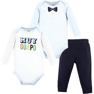 image:imageHudson Baby Unisex Cotton Bodysuit and Pant SetHola Ladies Long Sleeve