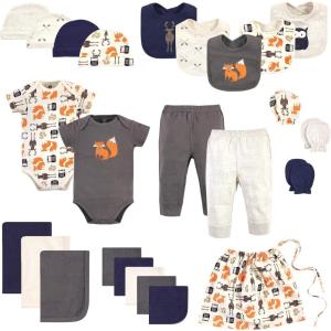 image:imageHudson Baby Unisex Layette Starter Set Gift 25pcForest