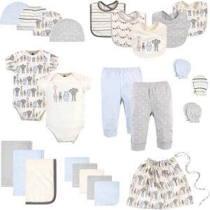 image:imageHudson Baby Unisex Layette Starter Set Gift 25pcRoyal Safari