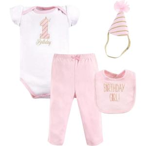 image:imageHudson Baby babygirls Birthday Boxed GiftsetLayette SetBirthday Girl