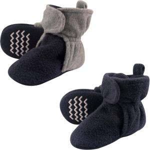 image:imageHudson Baby babygirls Cozy Fleece BootiesNavy Gray