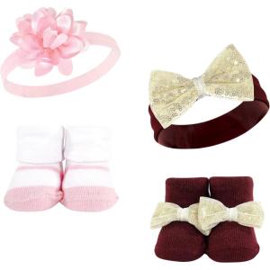image:imageHudson Baby babygirls Headband and Socks SetFlower