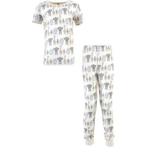 image:imageHudson Baby unisexbaby Cotton Pajama SetRoyal Safari