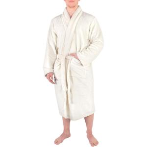 image:imageunisexbaby Shawl Collar Plush RobeCream