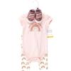 image:imageHudson Baby Baby Cotton Bodysuit Pant and Shoe SetPink