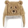 image:imageHudson Baby Baby Hudson Baby Unisex Baby Trapper Hat Mitten and Bootie Set Tan Bear 06 MonthsTan Bear