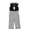 image:imageHudson Baby Baby Snow Bib OverallsSolid Charcoal
