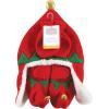 image:imageHudson Baby Girls 12Pc Cotton Headband and Scratch Mitten SetRed Elf Reindeer