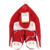 image:imageHudson Baby Girls 12Pc Cotton Headband and Scratch Mitten SetSanta Green Elf