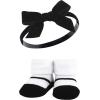 image:imageHudson Baby Girls Headband and Socks GiftsetBlack Pink