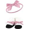 image:imageHudson Baby Girls Headband and Socks GiftsetBlush Mint