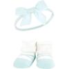 image:imageHudson Baby Girls Headband and Socks GiftsetBlush Mint