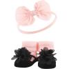image:imageHudson Baby Girls Headband and Socks GiftsetBlush Taupe