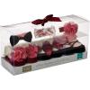 image:imageHudson Baby Girls Headband and Socks GiftsetBurgundy Floral 6piece