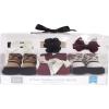 image:imageHudson Baby Girls Headband and Socks GiftsetBurgundy Leopard 6pack